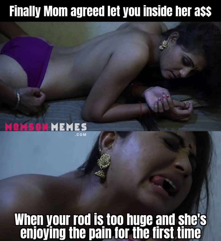 Cum Mom Pussy Captions - Wooh Mom! Let Me cum inside.your lil hole! - Incest Mom Son Captions Memes